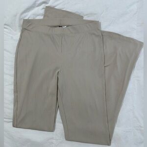 Divided by H&M Nude Stretchy Bell Bottoms